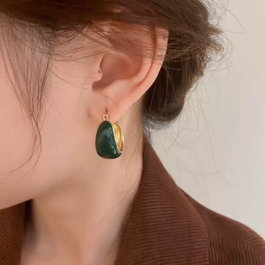 Elegant Sterling Silver Drop Earrings