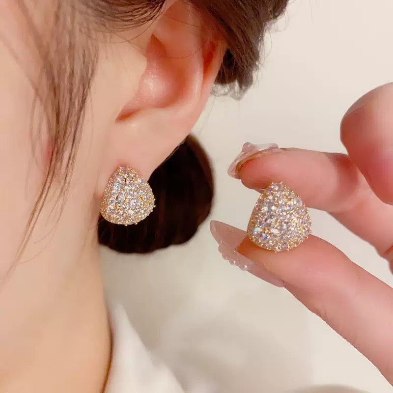 Elegant Sterling Silver Drop Earrings