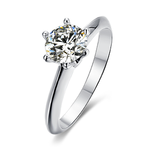 Moissanite Diamond Ring M03C