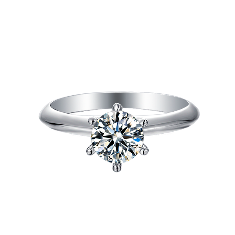 Moissanite Diamond Ring M03C