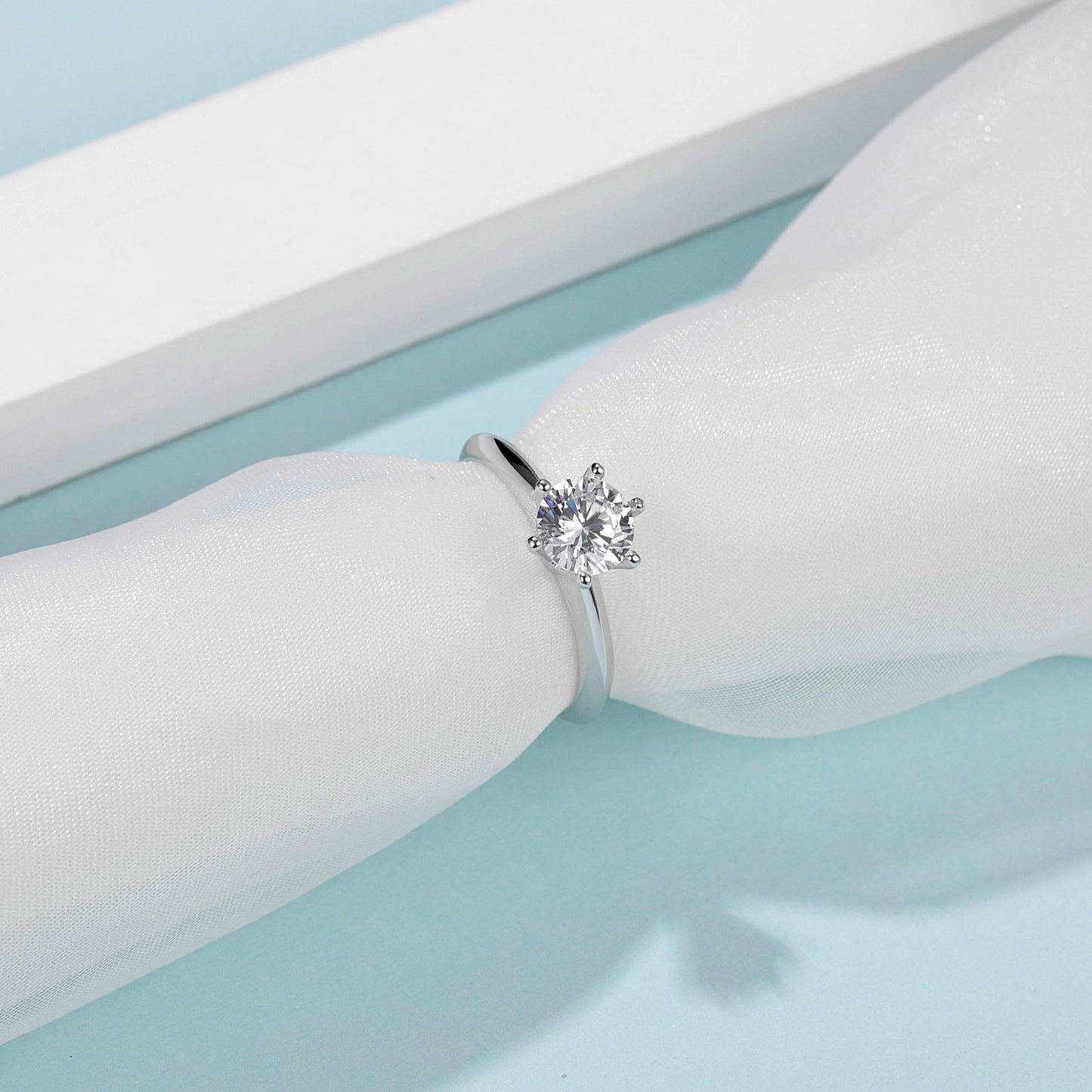Moissanite Diamond Ring M03C