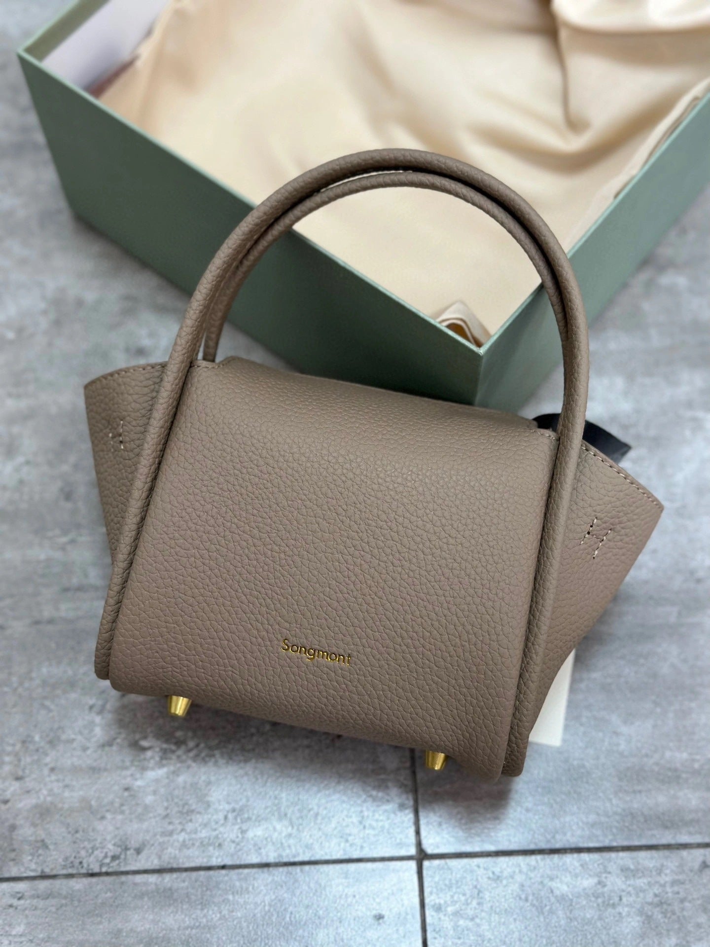 Lightweight,Handle Bucket Bag
