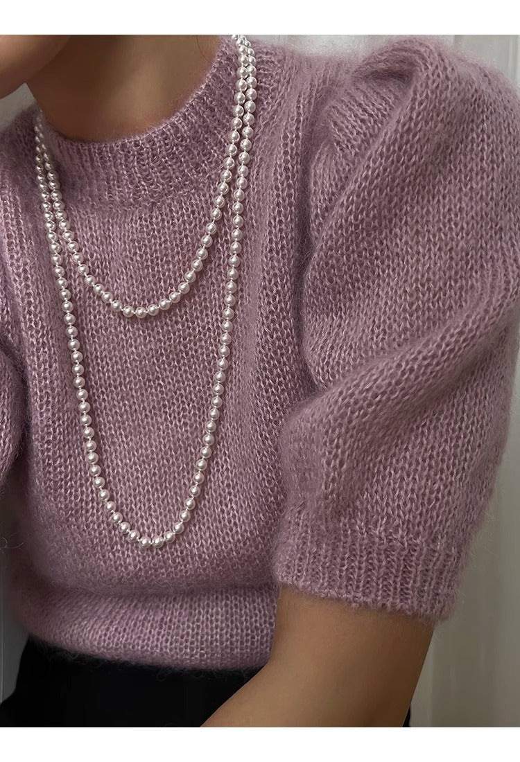 Classic Imitation Pearl Necklace Sweater Chain