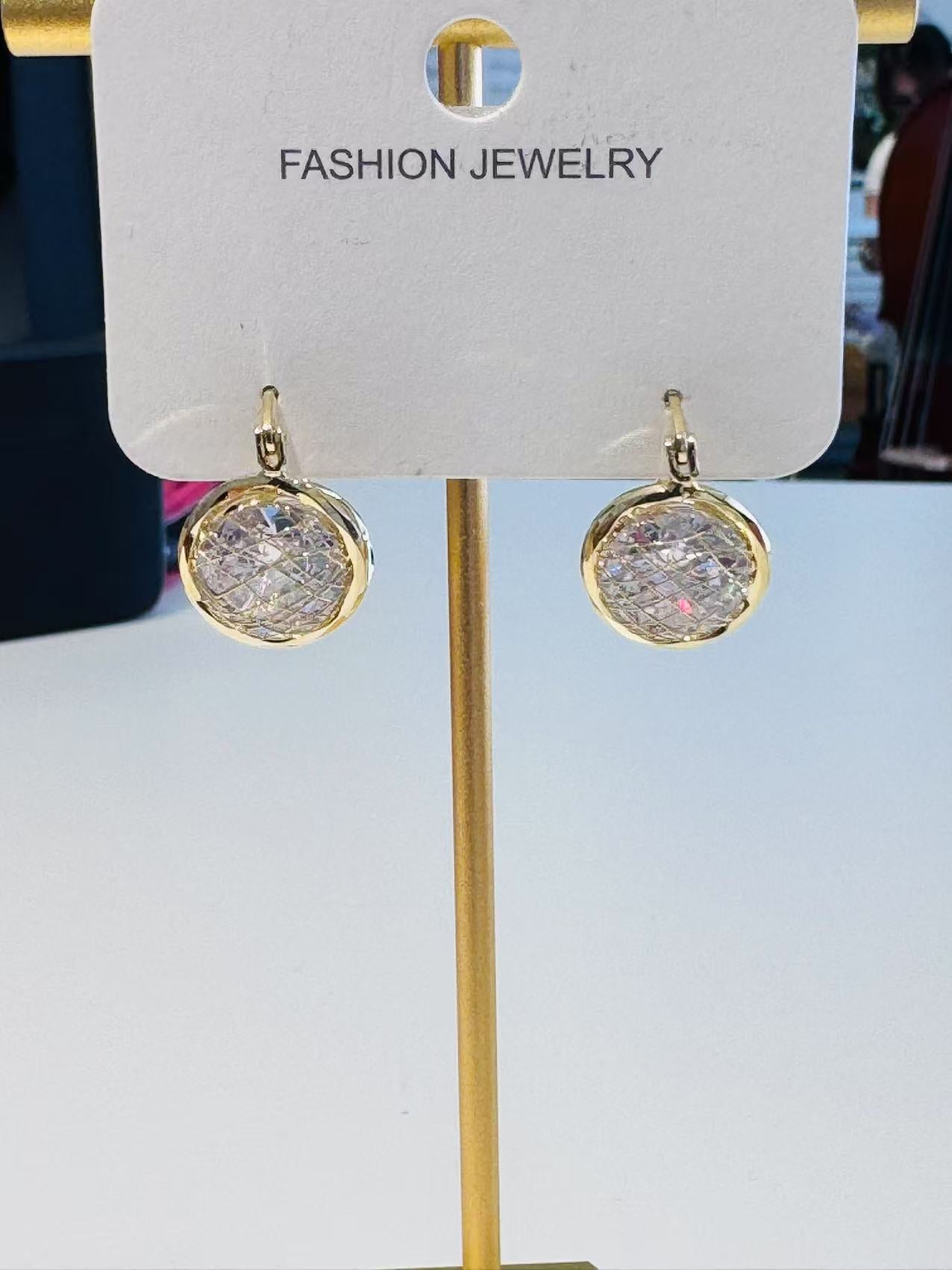 Elegant Sterling Silver Drop Earrings