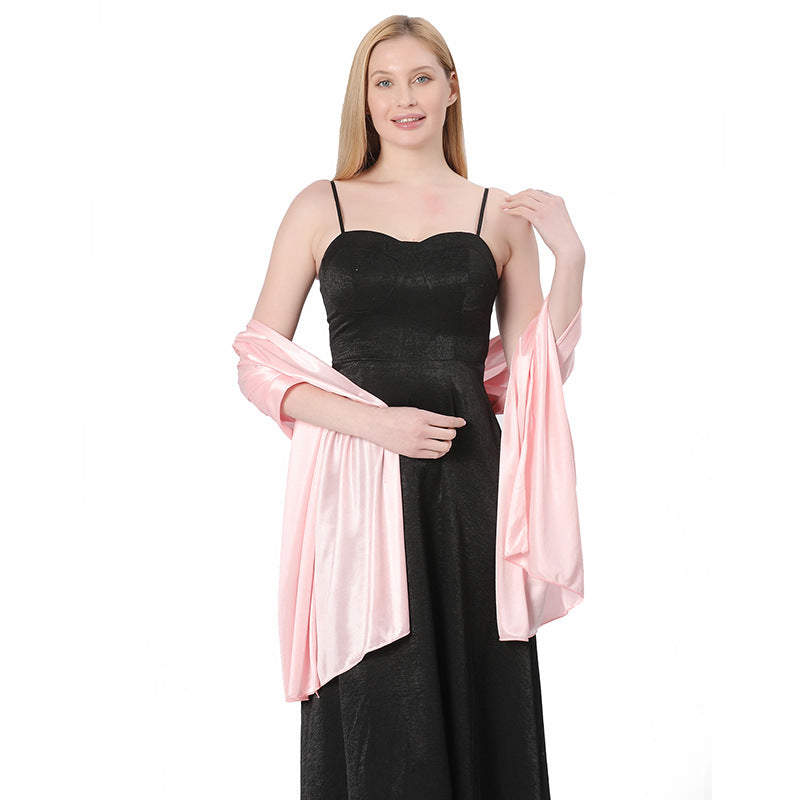 Women Shawl Evening Party Dress Shawl Scarf Dual Purpose